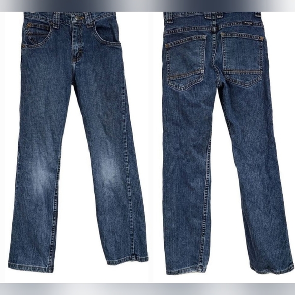 3/$30 Wrangler 12 Slim Jeans Boys - Picture 3 of 8